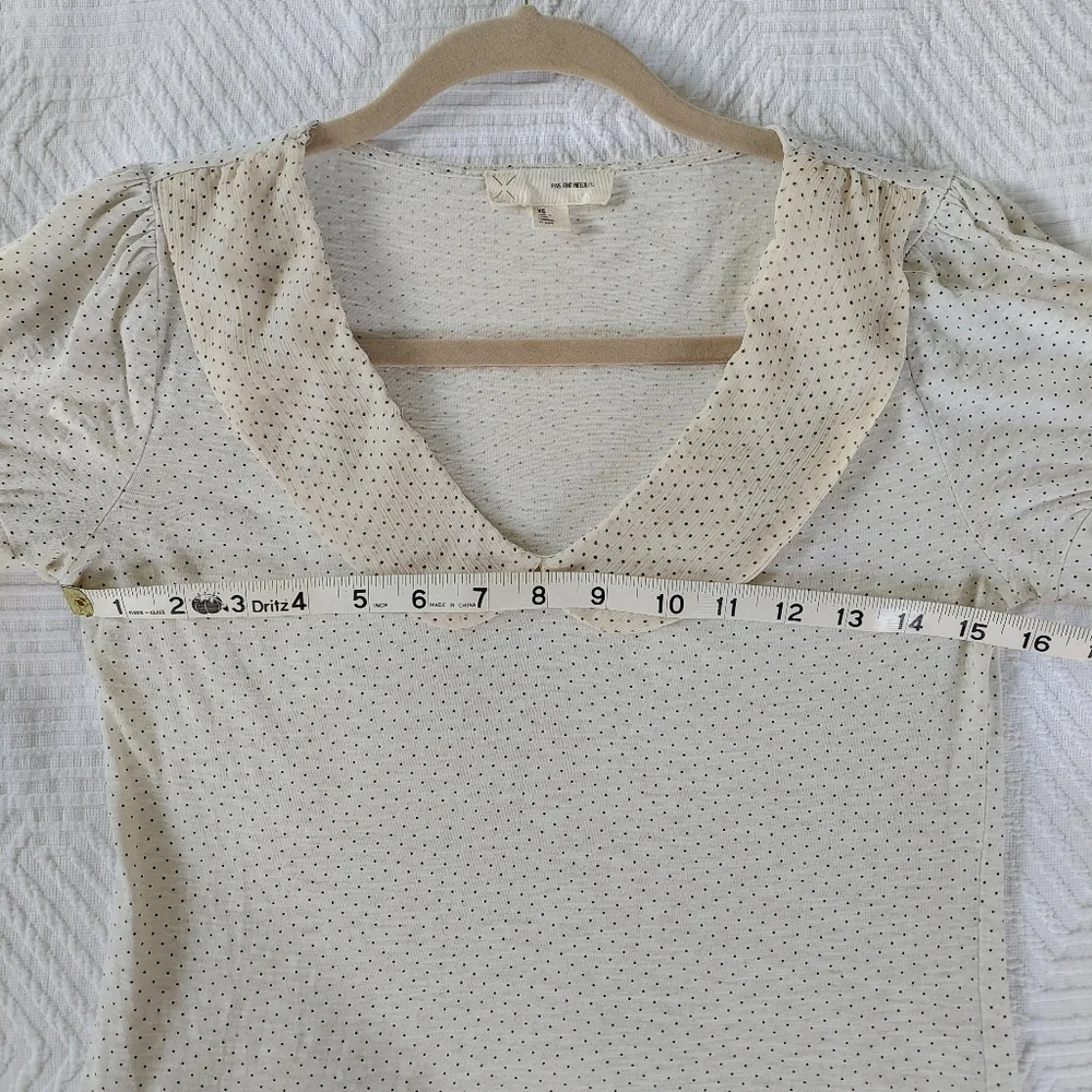 NWOT Pins & Needles Polka-dot Shirt - Picture 7 of 8